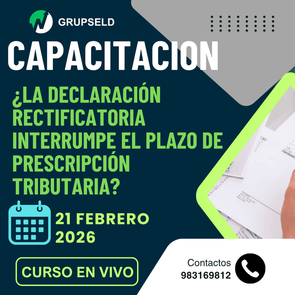 ¿La declaración rectificatoria interrumpe el plazo de prescripción tributaria?